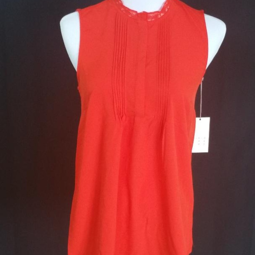 A New Day Orange Blouse - Picture 2 of 3
